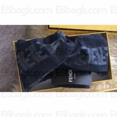 Fendi Denim FF Tie Headband
