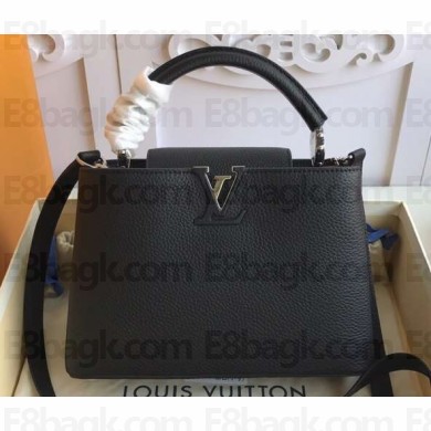 Louis Vuitton Capucines BB Bag M94586 Black/Silver
