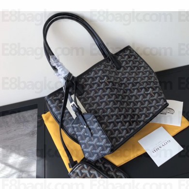 Goyard Anjou Reversible Tote Mini Bag Black