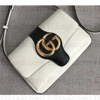 Gucci Arli Small Shoulder Bag 550129 White/Black 2019