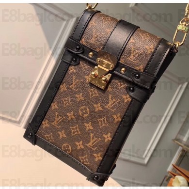 Louis Vuitton Trunks Phone Holder Mini Chain Bag M63913 Monogram Canvas 2019