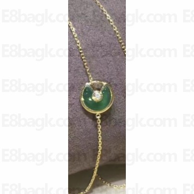 Cartier Real 18k amulette de bracelet with diamond XS model Green