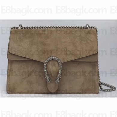 Gucci Suede Dionysus Medium Shoulder Bag 403348/400235 Camel