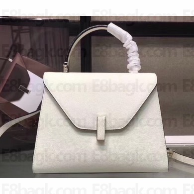 Valextra Iside Mini Bag White