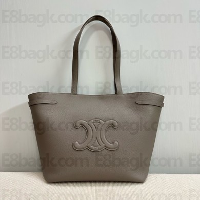 CELINE MEDIUM CABAS ANAÏS CUIR TRIOMPHE in Grained calfskin PEBBLE 2024