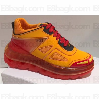Balenciaga Shoes 53045 BUMP'AIR Sneakers Orange 2019