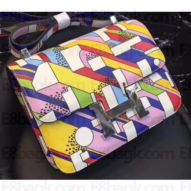 Hermes Constance 24 Bag in Summer Day Swift Leather