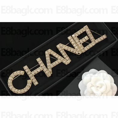 Chanel Metal & Strass Brooch AB1368 2019
