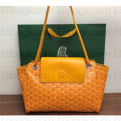 Goyard Rouette Shoulder Tote Bag Yellow