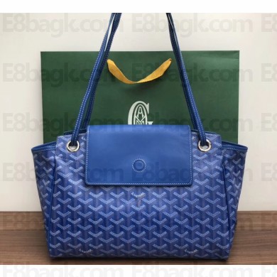 Goyard Rouette Shoulder Tote Bag Blue