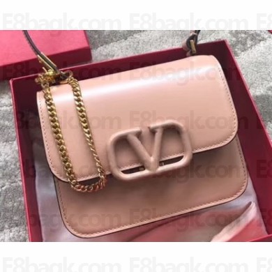 Valentino VSLING Shoulder Small Bag 0074 Nude 2019