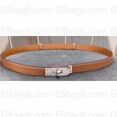 Hermes Width 1.7cm Epsom Calfskin Belt Brown