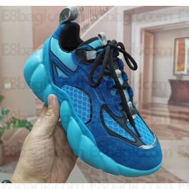 MCM Himmel Low Top Sneakers Blue 2019
