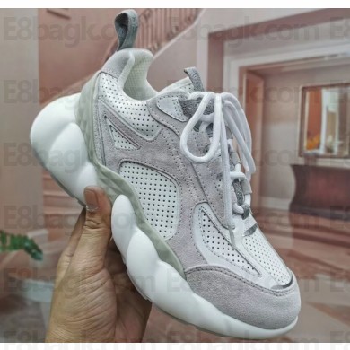 MCM Himmel Low Top Sneakers White/Gray 2019