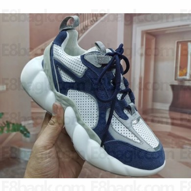MCM Himmel Low Top Sneakers White/Blue 2019