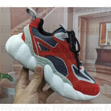 MCM Himmel Low Top Sneakers Red 2019