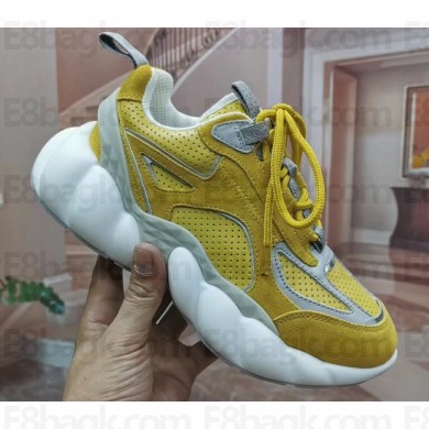 MCM Himmel Low Top Sneakers Yellow 2019