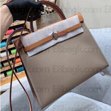 Hermes Herbag Zip 31 Bag in Original Quality Brown/Camel