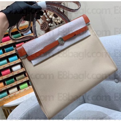 Hermes Herbag Zip 31 Bag in Original Quality Creamy