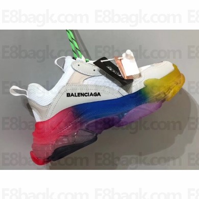 Balenciaga Triple S Clear Sole Trainers Multimaterial Sneakers 2019