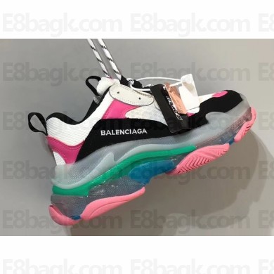 Balenciaga Triple S Clear Sole Trainers Multimaterial Sneakers 2019