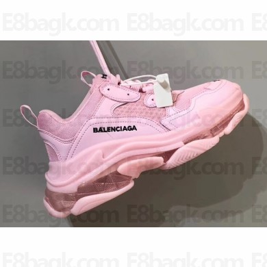 Balenciaga Triple S Clear Sole Trainers Multimaterial Sneakers 2019