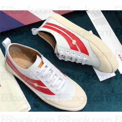 Bally Super Smash Low-top Sneakers White/Red