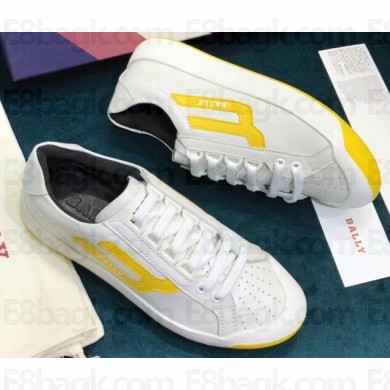 Bally New Competition Low-top Sneakers White/Yellow