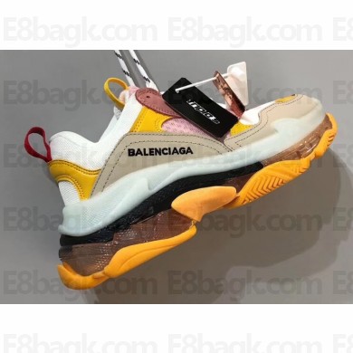 Balenciaga Triple S Clear Sole Trainers Multimaterial Sneakers 2019