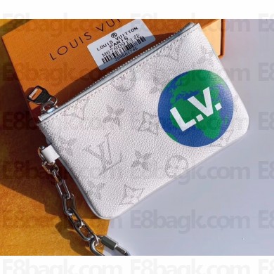 Louis Vuitton Monogram Canvas Pochette Chaine Zipped Pouch PM Bag M67809 2019