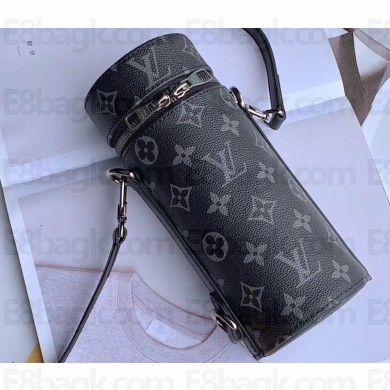 Louis Vuitton Monogram Eclipse Canvas Bottle Holder GI0398