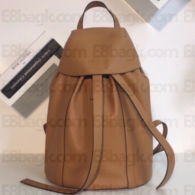 Loewe Nappa Calf Rucksack Small Backpack Bag Khaki