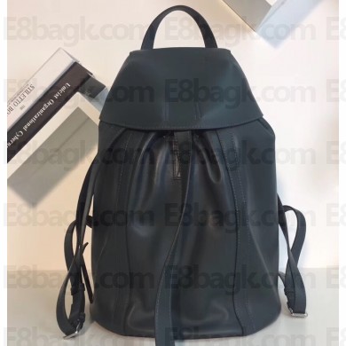 Loewe Nappa Calf Rucksack Small Backpack Bag Dark Green