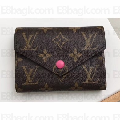 Louis Vuitton Victorine Wallet Monogram Canvas M41938 Fuchsia