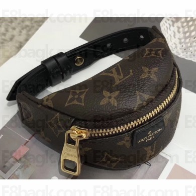 Louis Vuitton Monogram Canvas Bumbag Mini Wristlet Bag 2019