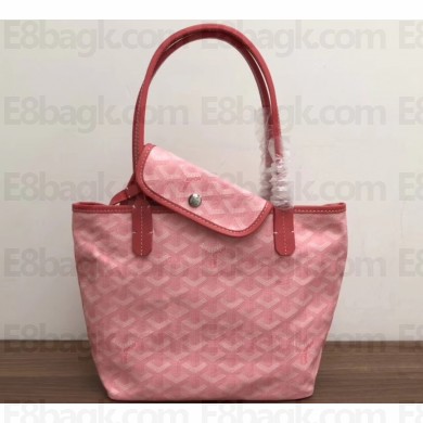 Goyard Saint Louis Tote Mini Bag Cherry Pink
