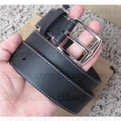 Burberry Width 3.5cm Leather Belt BUR03