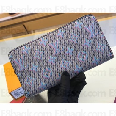 Louis Vuitton Zippy Wallet M68662 Monogram LV Pop Blue