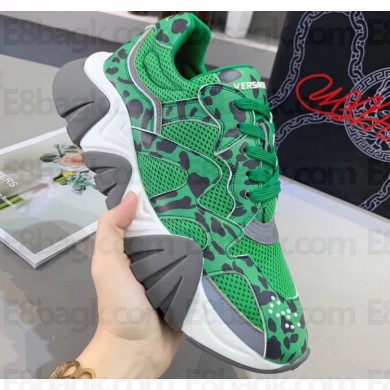 Versace Squalo Women/Men Sneakers Green 2019