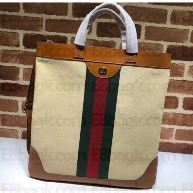 Gucci Large Vintage Canvas Tote Bag 575067