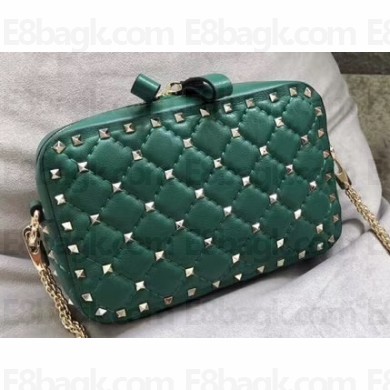 Valentino Rockstud Spike Camera Case Bag 0060 Green