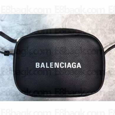 Balenciaga Calfskin Everyday Camera XS Bag Black