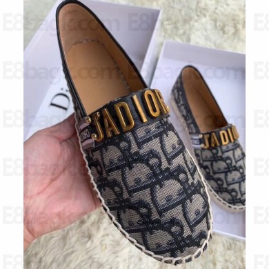 Dior Oblique J'adior Espadrilles Blue 2019