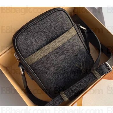Louis Vuitton Taurillon leather Danube Slim PM Bag M55164 Black