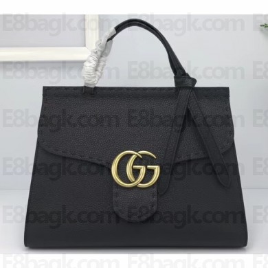 Gucci GG Marmont Small Top Handle Bag 421890 Black
