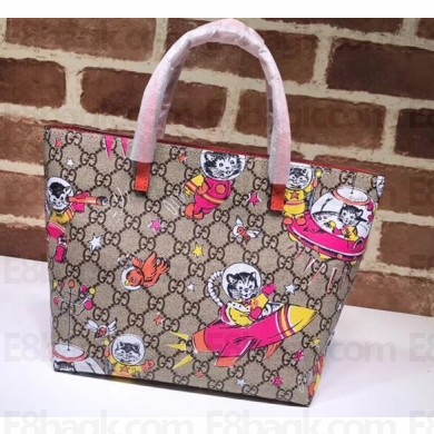 Gucci Children's GG Supreme Tote Bag 410812 Print 18