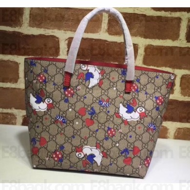 Gucci Children's GG Supreme Tote Bag 410812 Print 17