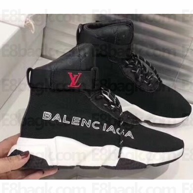Balenciaga x Louis Vuitton High-top Sneakers 04 2020