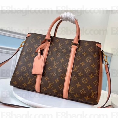 Louis Vuitton Monogram Canvas Soufflot MM Bag M44816 Nude Pink 2020