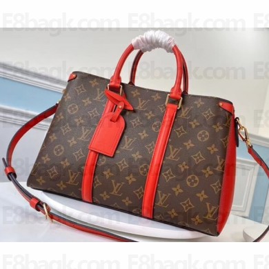 Louis Vuitton Monogram Canvas Soufflot MM Bag M44816 Red 2020
